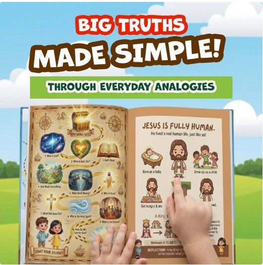 Systematic Theology for Kids (Ages 6–9) – A Fun & Visual Introduction to God, Jesus & the Bible