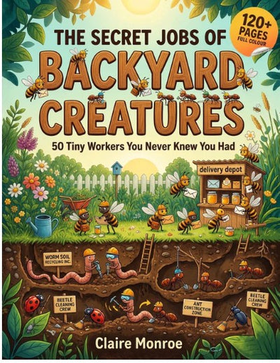 The Secret Jobs of Backyard Creatures For Kids Aged 6 to 10