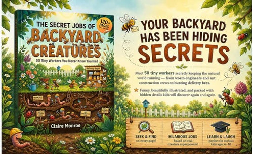 The Secret Jobs of Backyard Creatures For Kids Aged 6 to 10