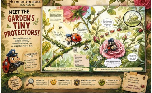 The Secret Jobs of Backyard Creatures For Kids Aged 6 to 10