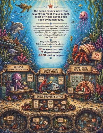 The Secret Jobs of Ocean Creatures For Kids Aged 6 to 10