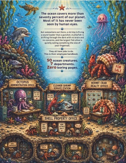 The Secret Jobs of Ocean Creatures For Kids Aged 6 to 10