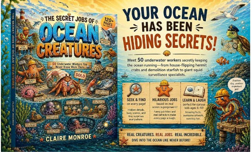 The Secret Jobs of Ocean Creatures For Kids Aged 6 to 10