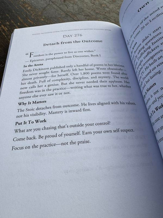 THE STOICISM JOURNAL